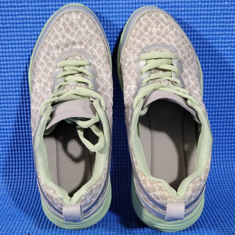 Vionic Python Grey/Green Lace-Up Sneakers - Women… - image 5